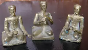 Figuras de estatua talladas en bronce de cantantes de la revolución comunista de China extremadamente raras - Imagen 1 de 12