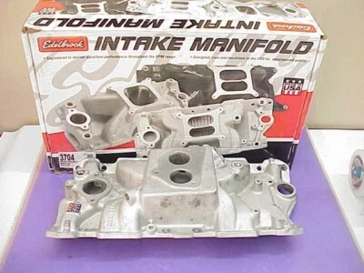 Edelbrock 3704 Performer TBI Intake Manifold GM 350/305 5.7/5.0 SB Chevy 1987-95 Foto 1 de 4
