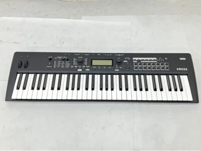 KORG KROSS 2 61 Keyboard Synthesizer Cross 61 Key Black soft case - Image 1 of 4