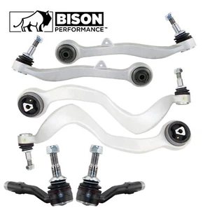 Bison Performance 6pc Front Lower Control Arms Outer TieRod Ends Kit For E65 E66 - Picture 1 of 6