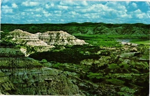 Vintage Posted June 8 1974 Postcard THEODORE ROOSEVELT NATIONAL PARK - Picture 1 of 2