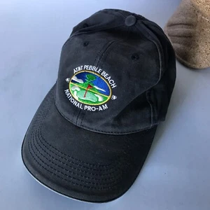 AT&T Pebble Beach Golfhut Strapback schwarz National Pro-Am PGA Tour Cali Fame - Bild 1 von 6