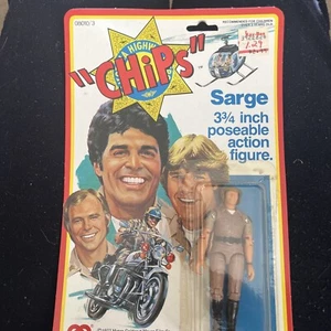 "Figura A Mego Chips Sarge 1977 3,75""" - Imagen 1 de 2