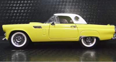 福特 Thunderbird Tbird 1955 带原装发动机和轮辋 1964/1965 1:24 比例模型 — 第 1/4 张图片