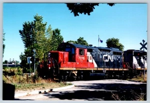 CN 7276 Train #577, Mactier Sub., West Toronto Ontario, 2002 4x6 Photo - Bild 1 von 2