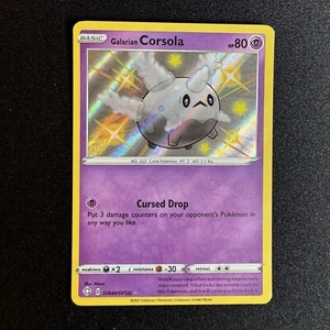Juego de cartas coleccionables Pokémon - Galarian Corsola Shiny Vault Holo - SV049/SV122 - Shining Fates - Imagen 1 de 2