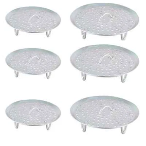 Heavy Commercial Aluminium Steamer Tray Rack Plate Steam Cooking Stands Round - Picture 1 of 1