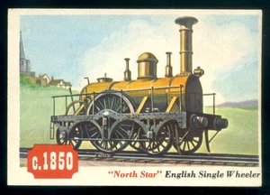 1955 TOPPS RAILS AND SAILS #25 "North Star" - Picture 1 of 2