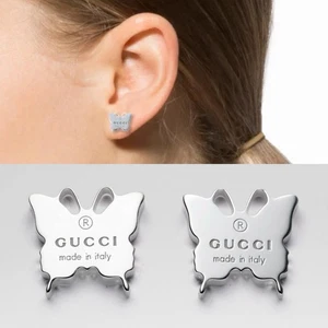 Nuovi con etichette Gucci | Autentici orecchini a perno burro in argento sterling .925 $595 - Foto 1 di 9