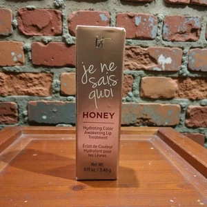IT Cosmetics Je Ne Sais Quoi Lip Treatment Honey 0.11 oz NEW Sealed Box - Picture 1 of 9