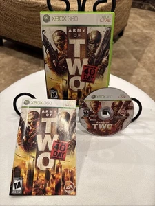 Army of Two: The 40th Day (Microsoft Xbox 360, 2010) CIB! W/ Manual! Works Great - Bild 1 von 10