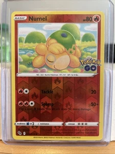 Numel 013/078 Pokémon GO Reverse Holo Pokemon TCG - NM - Foto 1 di 2