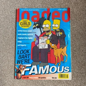 Loaded Magazine August 1996 The Simpsons Dodgy Super Furry Animals Carl Fogarty - Bild 1 von 16
