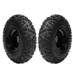 2pack 145/70-6 Tire Wheel Rim for 70cc 110cc ATV Taotao Coolster Quad LT50 - Bild 1 von 12