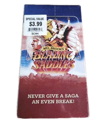 BRAND NEW! Sealed! Blazing Saddles VHS - Mel Brooks - Image 1 of 3