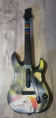 Guitar Hero Red Octane 95457.805 Xbox 360 Wireless Controller Custom Face Plate - Image 1 of 4