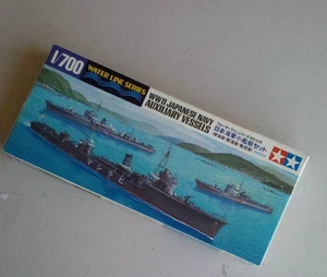 Tamiya 31519 1/700 Model Waterline WWII IJN Japanese Navy Auxiliary Vessels New - Picture 1 of 9