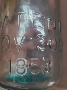 Error Mason Patent Fruit Jar - Picture 1 of 3