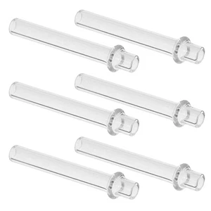 6pcs Glass Wick Tubes For Oil Lamps Replacement Parts Lamps Accessories - Picture 1 of 12