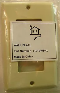 Placa de pared HIP 1 orificio HIPDWPAL color blanco Q 22 - Imagen 1 de 2