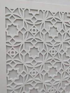 Radiator Cover Sheet 3mm MDF panel,wooden grille (different sizes) patternM4 - Picture 1 of 6