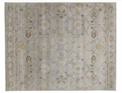 Novo tapete de área Gabreille Oriental Oushak tufado à mão 100% lã. - Imagem 1 de 4