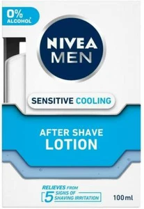 NIVEA MEN After Shave Lotion, Sensitive Cooling, 100ml + Free Shipping - Picture 1 of 4