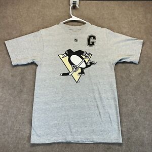 Pittsburgh Penguins Sidney Crosby 87 Jersey Shirt Men's Small/XS Gray Reebok