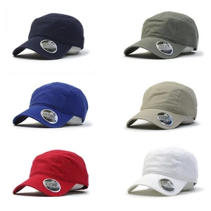NEU Washed Cotton Five Panel Camper Cap anthrazit grau olivgrün rot khaki - Bild 1 von 33