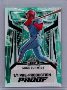 Mike Schmidt 2024 Leaf Baseball 1/1 Pre Production Proof - Picture 1 of 1