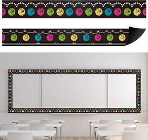 Magnetic Chalkboard Classroom Bulletin Board Border Classroom 12 Pcs - Picture 1 of 7
