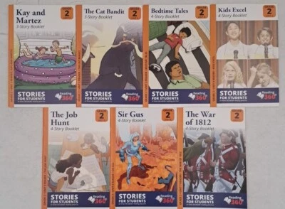 Grade 2 Reading Practice-Stories For Students-Units 1-7 TN Dept of Ed. 360 - Image 1 of 4