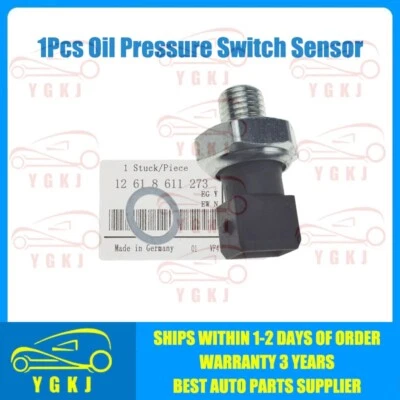 12618611273 Oil Pressure Switch Sensor For BMW M5 528i 528e 530i 540i 550i E39 - Image 1 of 4