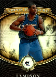 2008-09 Topps Treasury Refractors Gold Basketball Card #62 Antawn Jamison /50