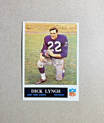 1965 Philadelphia Set-Break #119 Dick Lynch Vintage Football Card! EXMT+ - Image 1 of 2