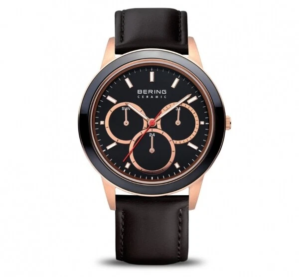 Behring 33840-446 Watch Quartz Women Men Unisex Leather Ceramic Stainless - Image 1 of 1