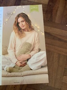 Winter Warmers Textured Hot Water Bottle Cover & Bedsocks Knitting Pattern - Picture 1 of 2