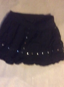 Black Justice skirt size 8 EUC - Picture 1 of 1