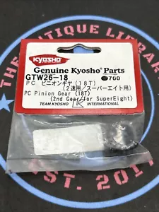 Kyosho. PC Pinion Gear 18T. (SuperEight Land Max2). GTW26-18 - Picture 1 of 1