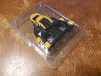 Tacos Shimano SM-SH11 SPD-SL modo 6 grados rango flotador, amarillo Foto 1 de 4