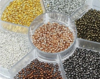 200x 1.5mm 2mm 2.5mm 3mm Redondo Cerrado Suave Crimpado Cuentas Joyería Hallazgos Crimpado Foto 1 de 2