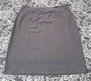 Lane Bryant Rock Damen Größe 18 grau vorne flach 3 Taschen seitlicher Reißverschluss neu mit Etikett  - Bild 1 von 9