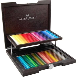 NEW 72 Faber-Castell Polychromos Colour Colouring Pencils Wooden Case Box Set - Picture 1 of 3