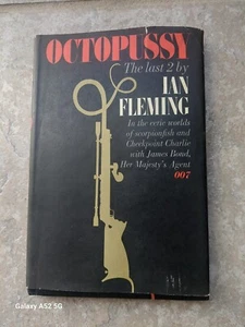 Ian Fleming Octopussy the Last 2 1966 Book Club Edition Hardcover James Bond 007 - Picture 1 of 6