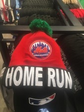 Brand New York Mets The 7 Line Home Run Apple Beanie Winter Hat New Era Homerun