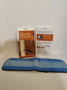 U Lot of 2- Bona Microfiber Wet Mop Replacement Pad Multi Surface Floor Cleaning - Picture 1 of 2