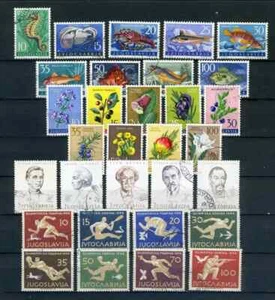 #128p COLECCIÓN YUGOSLAVIA JUEGOS COMPLETOS LLAVES USADOS Michel 120€ - Imagen 1 de 1