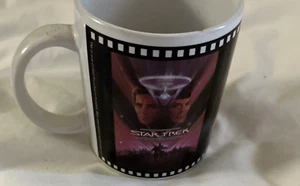 Vintage Star Trek V Movie Coffee Mug Kirk Spock - Picture 1 of 4