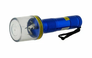 Molinillo de Metal Eléctrico Automático Trituradora de Hierbas de Tabaco con Batteies Color Azul - Imagen 1 de 3