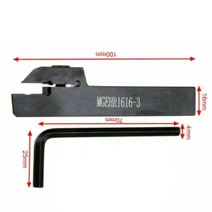 MGEHR1616-3 Lathe Turning Tool grooving cutting holder For MGMN300 Insert - Picture 1 of 5
